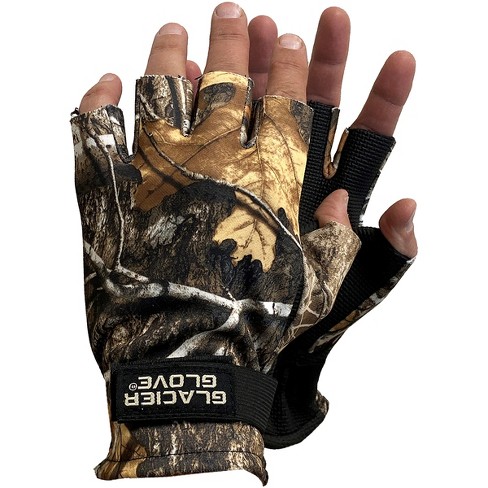 Glacier Abaco Bay Sun Glove L/XL - Blue Camo