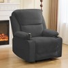 Electric Power Recliners with Massage and Heat Adjustable Armchair with Cup Stand, Ideal for Living Room, Office, Bedroom - 2 of 4