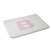 Deny Designs April Lane Art Block Monogram Memory Foam Bath Mat - 2 of 4