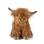 Living Nature Highland Cow Large With Sound Plush Toy