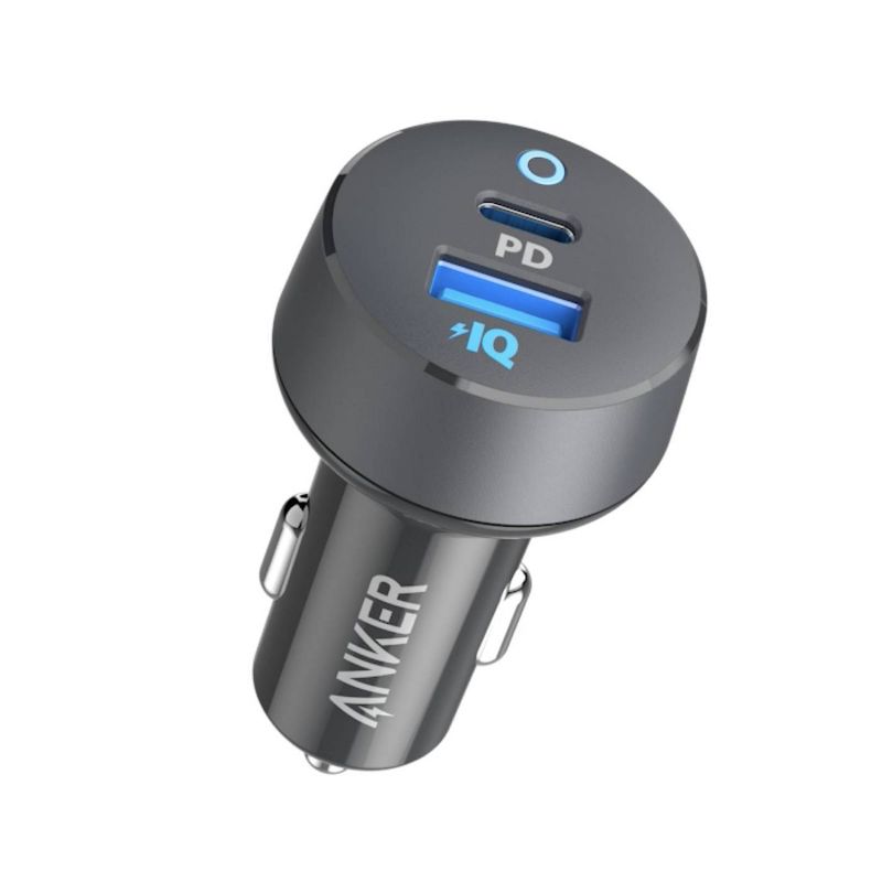 Anker 2-Port 20W USB-C + 15W USB-A Power Delivery Car Charger - Black, 6 of 8