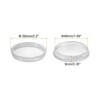 Unique Bargains Plastic Wear Resistant Round Floors Furniture Caster Cups - 2 of 4
