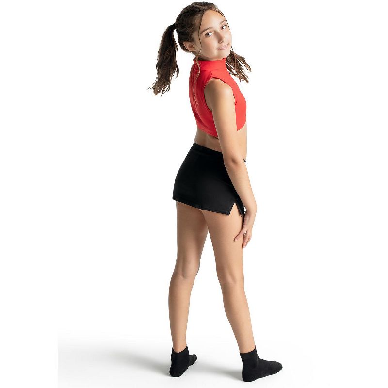 Capezio Team Basics Skirt with Built in Short - Girls, 4 of 5