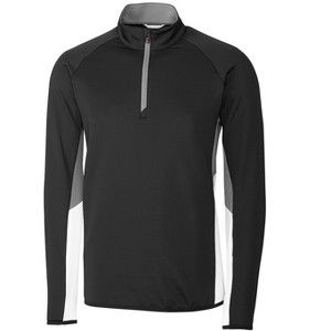 Cutter & Buck Traverse Colorblock Stretch Quarter Zip Mens Pullover - 1 of 1