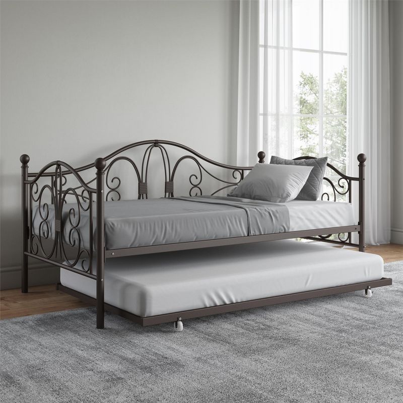 DHP Bombay Metal Daybed & Trundle, 3 of 5
