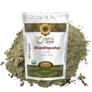 Organic Way Shankhpushpi Powder 1 Lbs - 1 of 4
