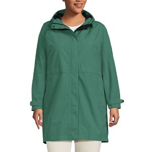Lands' End Women's Classic Squall Raincoat - 1 of 4