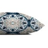 Creative Products Faded Gray Blue Medallions 18x18 Indoor / Outdoor Pillow - 4 of 4