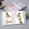 Hollow Heart 64 Pockets Photo Book Album Name Card Holder for Fujifilm Instax Mini 8 /7s /70 /25 /50s /90(Light Purple) - 4 of 4