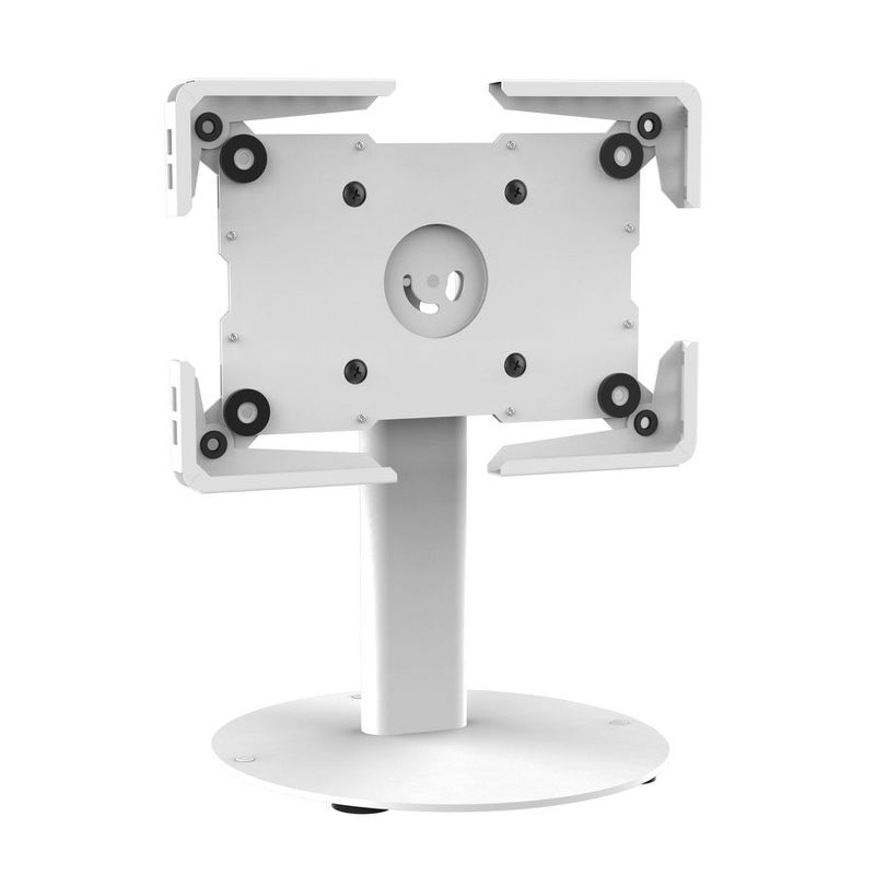 Mount-It! Universal Tablet Stand with Tilt, Anti-Theft Retail iPad POS Kiosk Stand, Fits Tablets from 9.7" to 13" Screen Size, 90 Rotation, White, 4 of 12