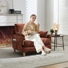 TiramisuBest 3-in-1 convertible sleeper,Foldable sofa bed recliner with three pillows for small spaces - 2 of 4