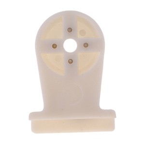 Unique Bargains Picture Hangers 0.39" Top Bracket ABS White 20 Pcs - 1 of 4