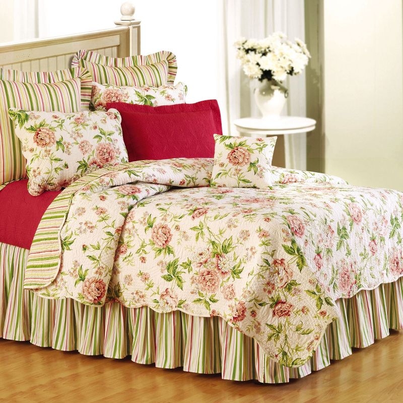 C&F Home Pink Brianna Quilt, 1 of 4