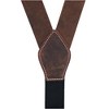 3 D Belt Company Men's Distressed Leather Suspenders with Swivel Hook Ends - 2 of 3