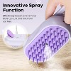 BABYYER Cat Steam Brush for Shedding,4 in 1 Rechargeable Steam Brush for Cats and Dogs, Anti-Static, Massage, Cleaning, Shedding & Combing All In One! - 2 of 4