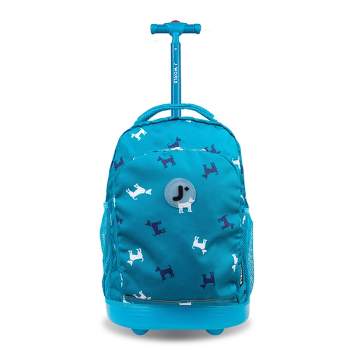 Rockland Unisex Luggage 17 Rolling Backpack R01 Peace 