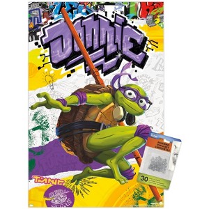 Trends International Teenage Mutant Ninja Turtles: Mutant Mayhem - Donatello Unframed Wall Poster Prints - 1 of 4
