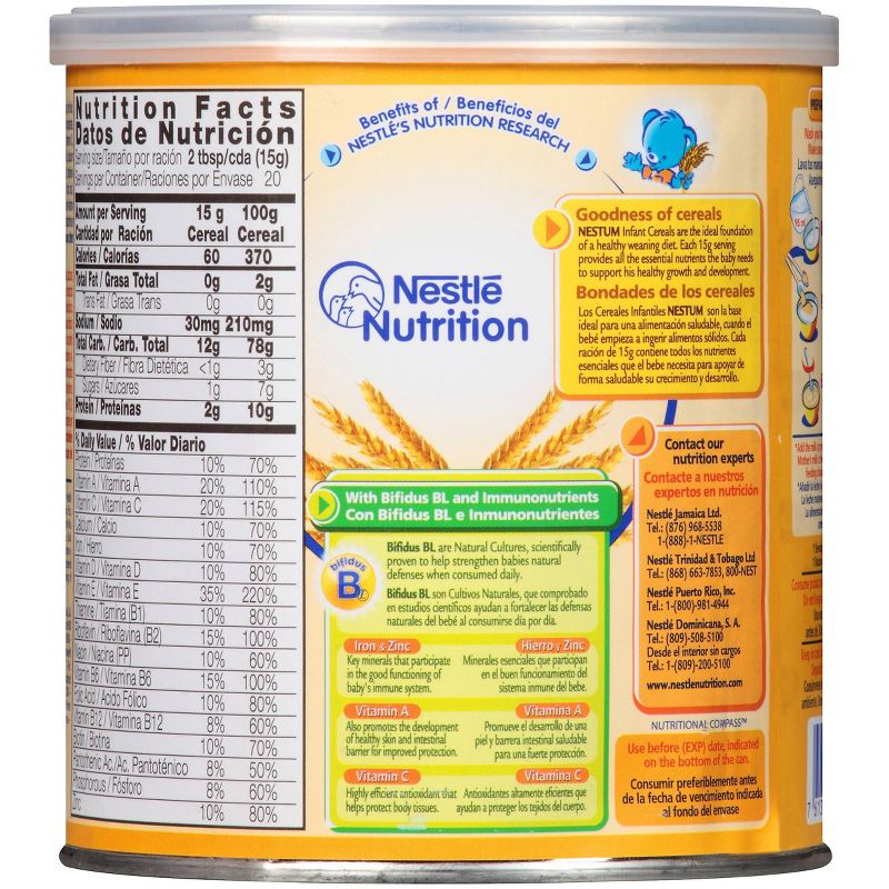 Gerber Nestum Multigrain Baby Cereals - 10.58oz, 4 of 8