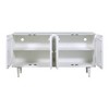 Treasure Trove Accents 4 Door Credenza Kiowa White - 3 of 4
