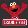 Men's Sesame Street Elmo Red Logo Sign T-Shirt - 2 of 4