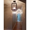 Claxy Vintage Square Cage Semi Flush Ceiling Lights Chandelier - 3 of 4