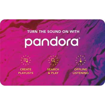 Pandora Music Gift Card (Email Delivery)