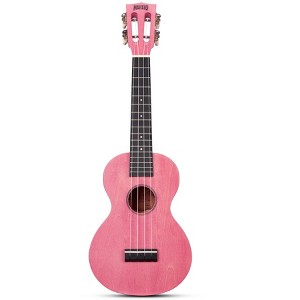 Mahalo ML2CP Island Series Concert Ukulele. Coral Pink - 1 of 3