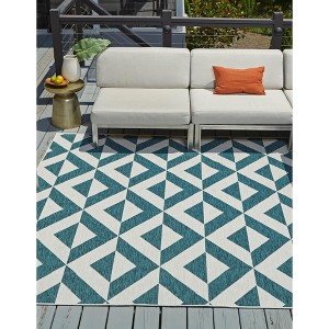 Jill Zarin Outdoor Napa Geometric Woven Area Rug - 1 of 4