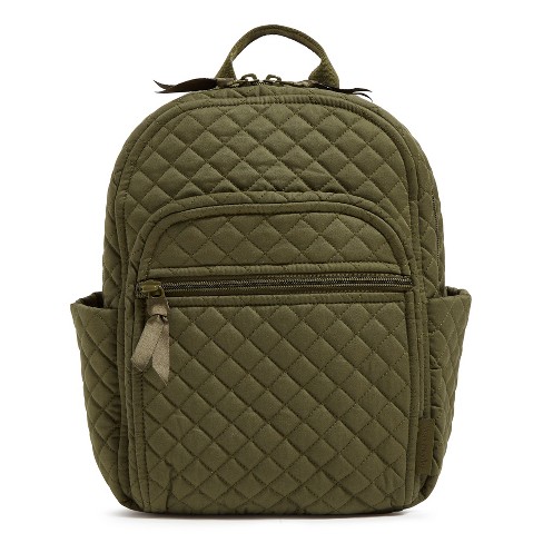 Vera Bradley Women's Cotton Small Backpack Climbing Ivy Green : Target