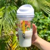 The CRUNCHCUP XL BLACK - Portable Plastic Cereal Cups for Breakfast On the Go - Great For Kids & Adults! - 3 of 4