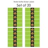 Big Dot of Happiness Jack-O'-Lantern Halloween - Kids Halloween Party Water Bottle Sticker Labels - Set of 20 - 3 of 4