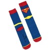 DC Comics Justice League Superman The Flash Batman Socks Men's 3 Pack Crew Socks - 2 of 4