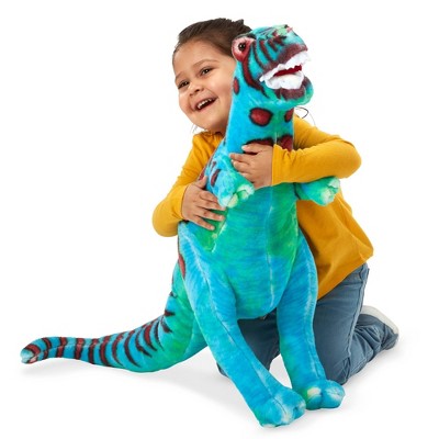 large dinosaur stuffed animal