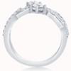 Pompeii3 1 ct Diamond Forever Us 2-Stone Engagement Anniversary Solitaire Ring White Gold - 2 of 4