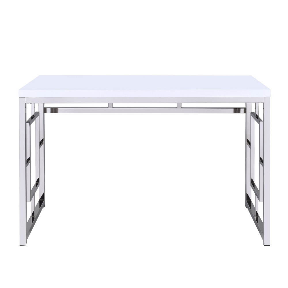 Photos - Office Desk Contemporary Adina Desk White - Steve Silver Co.