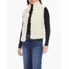 Women's Faux Shearling Vest - Karen Kane - 3 of 3