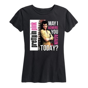 Women's - Pretty in Pink - Duckie and Blane Short Sleeve Graphic T-Shirt - 1 of 4