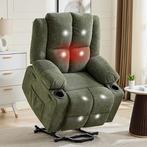 Oversized Lift Recliner Chair for Elderly with Massage and Lumbar Heating,150¡ãAdjustable Lay Flat Lift Chair Recliner Chairs for Living Room - 1 of 4