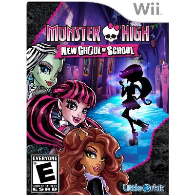 hélice detrás Leyenda Monster High New Ghoul In School - Nintendo Wii : Target