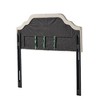 Contemporary Upholstered Headboard with Button Tufted Diamond Stitch & Nailhead Accents, Queen/Full Size Headboard -Christopher Knight Home - 3 of 4