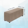 Unique Bargains Polyester Rectangular Stretchy Elastic Stool Cover - 2 of 4
