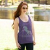Women's Lost Gods Glitter Breakfast Unicorn Racerback Tank Top - 2 of 4