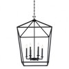 Savoy House Townsend 6 - Light Chandelier in  Matte Black - 2 of 4