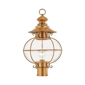 Livex Lighting Harbor 1 - Light Post Light in  Flemish Brass - 1 of 1