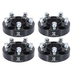 Unique Bargains Wheel Spacers Adapters Black for Lincoln for Ford - 1 of 4