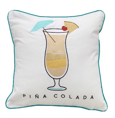 RightSide Designs Pina Colada Indoor/Outdoor Throw Pillow