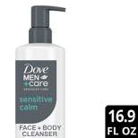 Dove Men+Care Advanced Care Sensitive Skin Calm Face & Body Wash - 16.9 fl oz