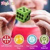 Playbees 24-Pack Neon Foam Dice – Colorful, Soft and Safe for Kids, Classroom Activities and Family Games - 3 of 4