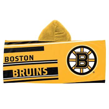 22"x51" NHL Boston Bruins Youth Hooded Beach Towel