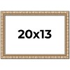 PosterPalooza | 20x13 Modern Bamboo Picture Frame, UV Acrylic, 5 Finishes - 2 of 4